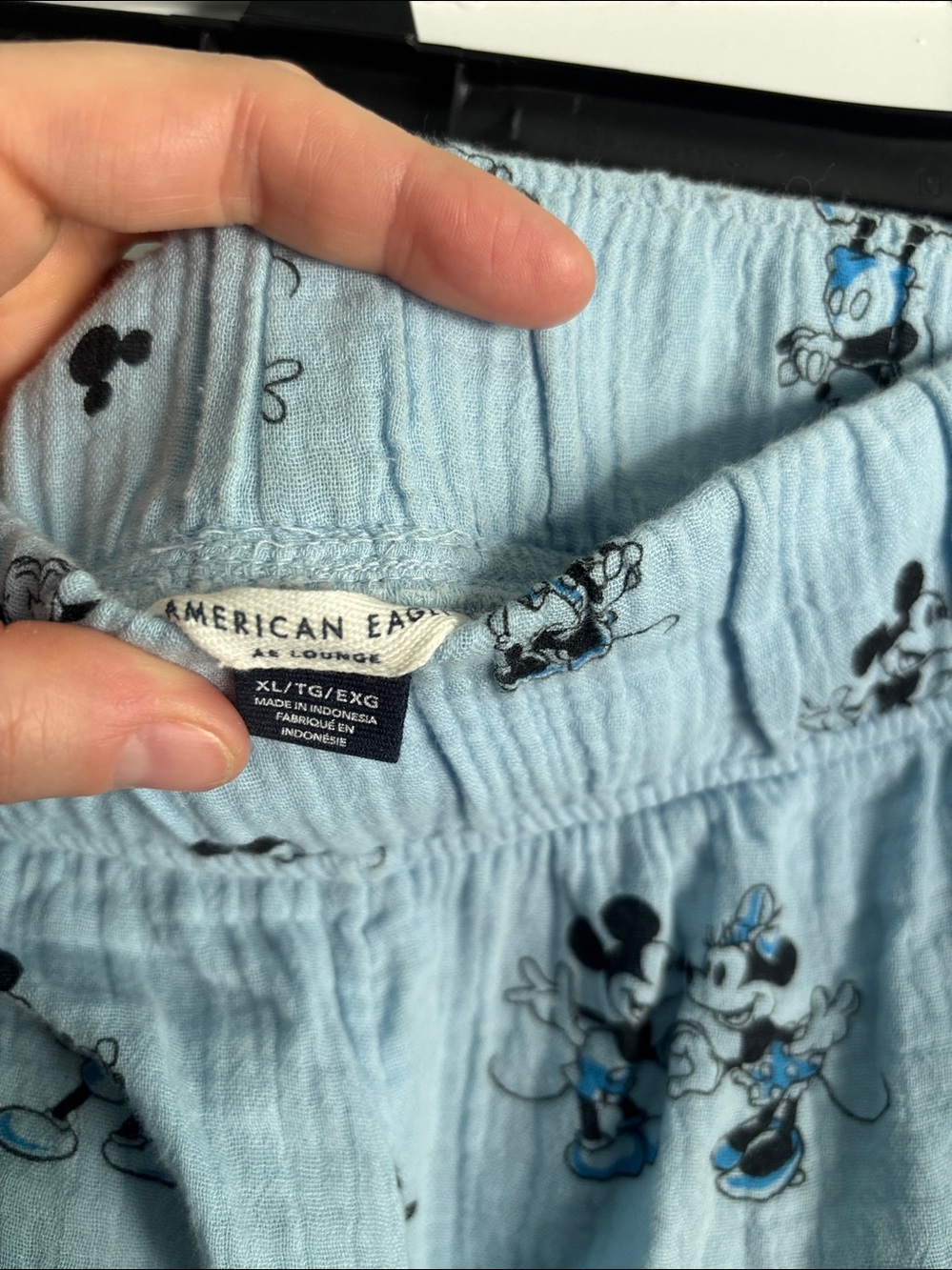 American Eagle Disney Mickey Pajama Shorts Set XL Both - Picture 3 of 5